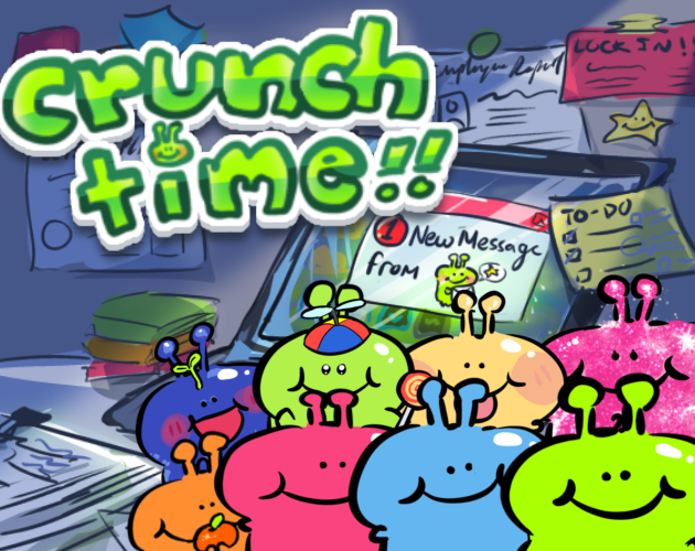 crunch time: alien gambling game